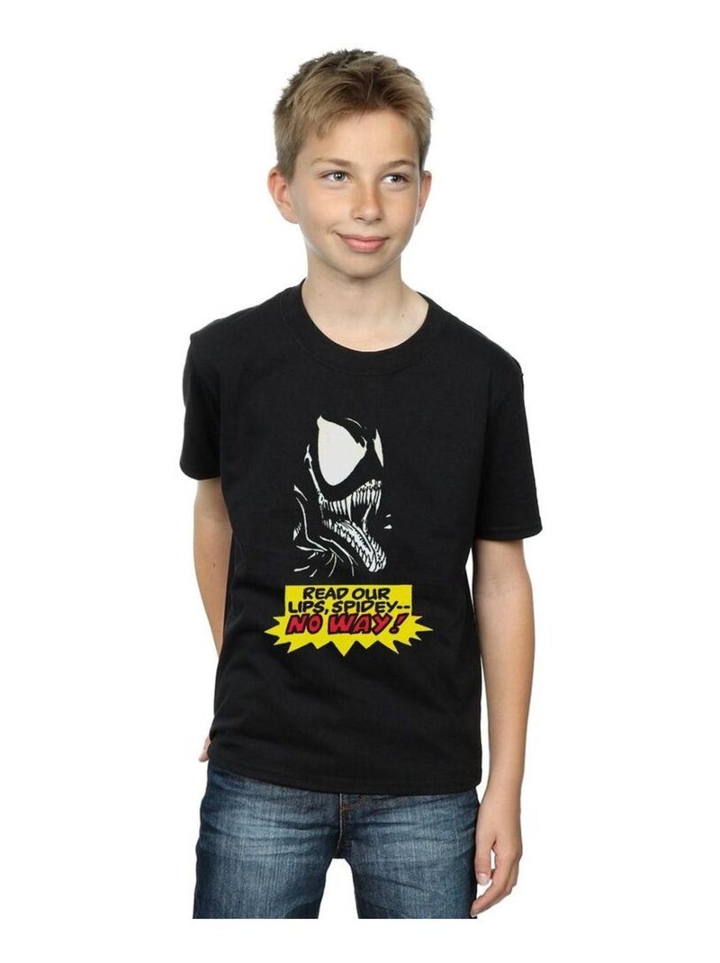 Marvel - T-shirt NO WAY Noir - Kiabi