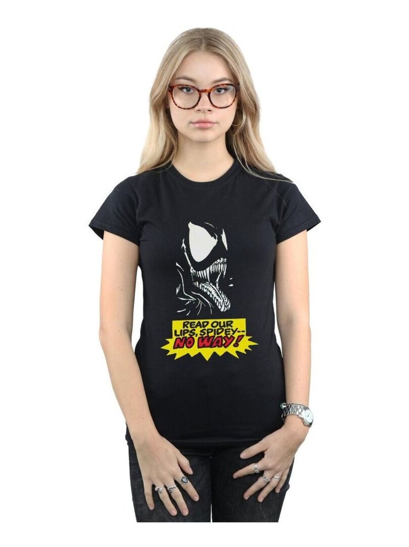 Marvel - T-shirt NO WAY Noir - Kiabi