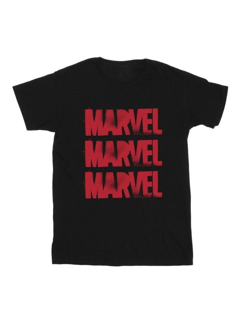 Marvel - T-shirt Noir - Kiabi