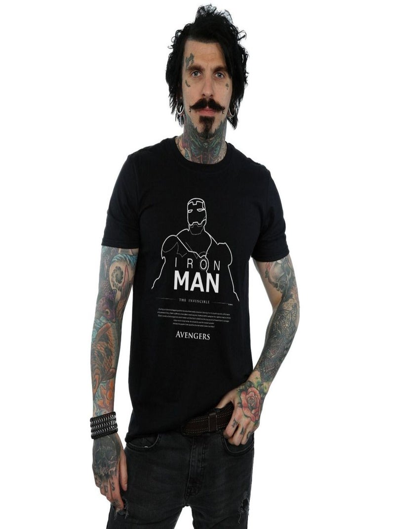 Marvel - T-shirt Noir - Kiabi