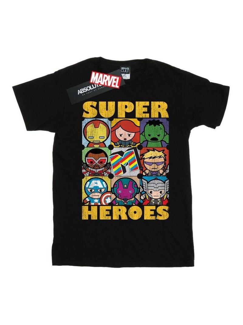 Marvel - T-shirt Noir - Kiabi