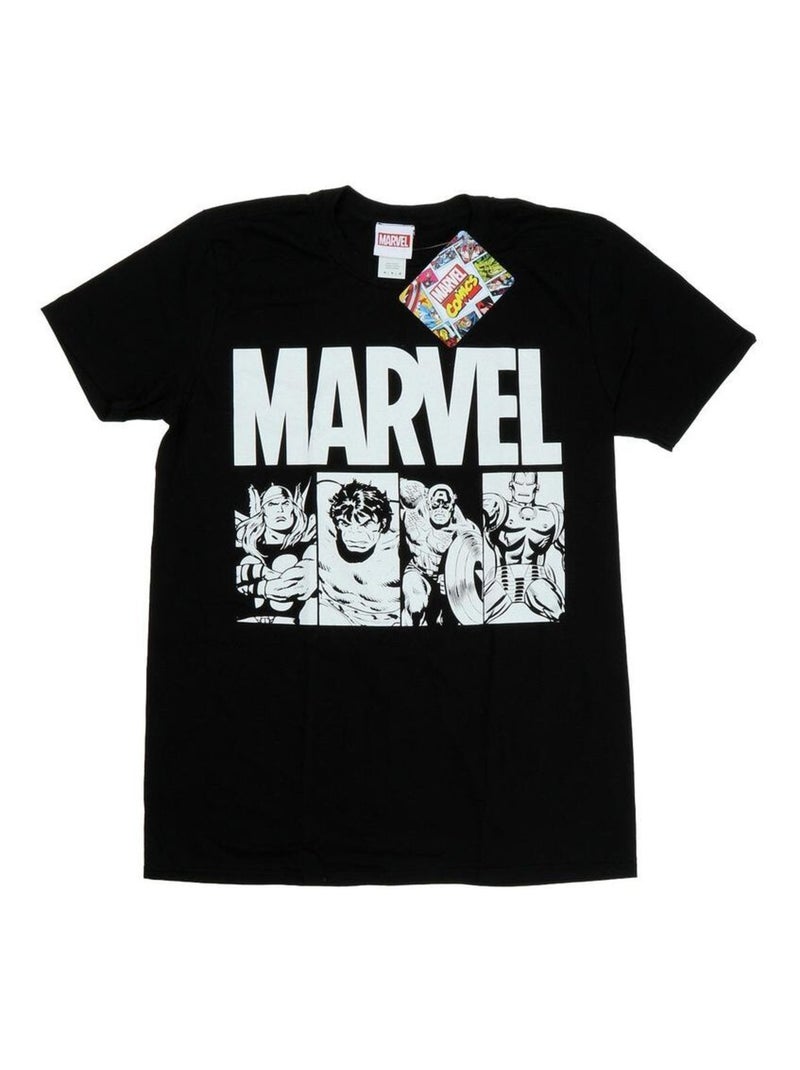 Marvel - T-shirt Noir - Kiabi