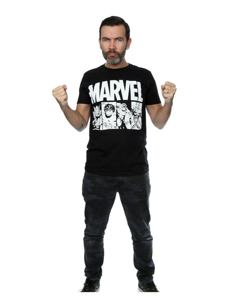 Marvel - T-shirt Noir - Kiabi
