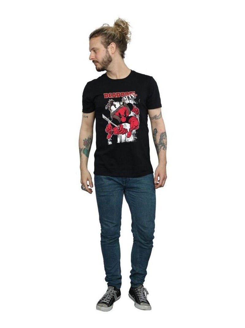 Marvel - T-shirt Noir - Kiabi