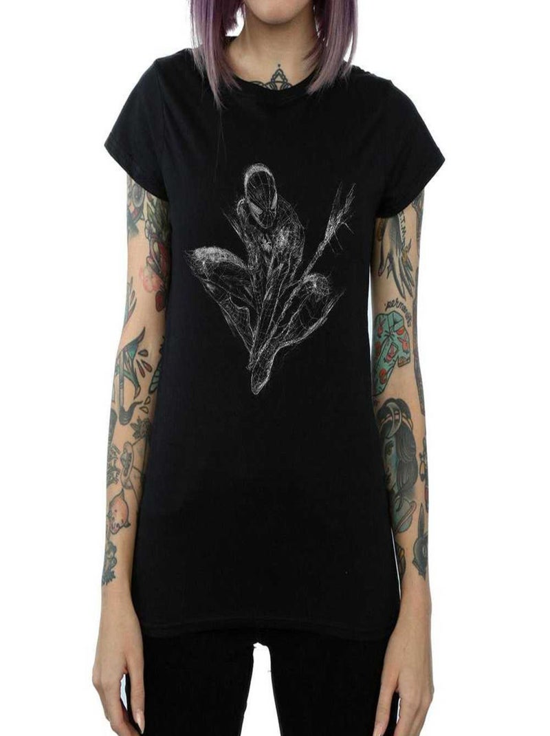 Marvel - T-shirt Noir - Kiabi