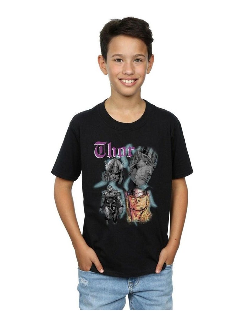Marvel - T-shirt Noir - Kiabi