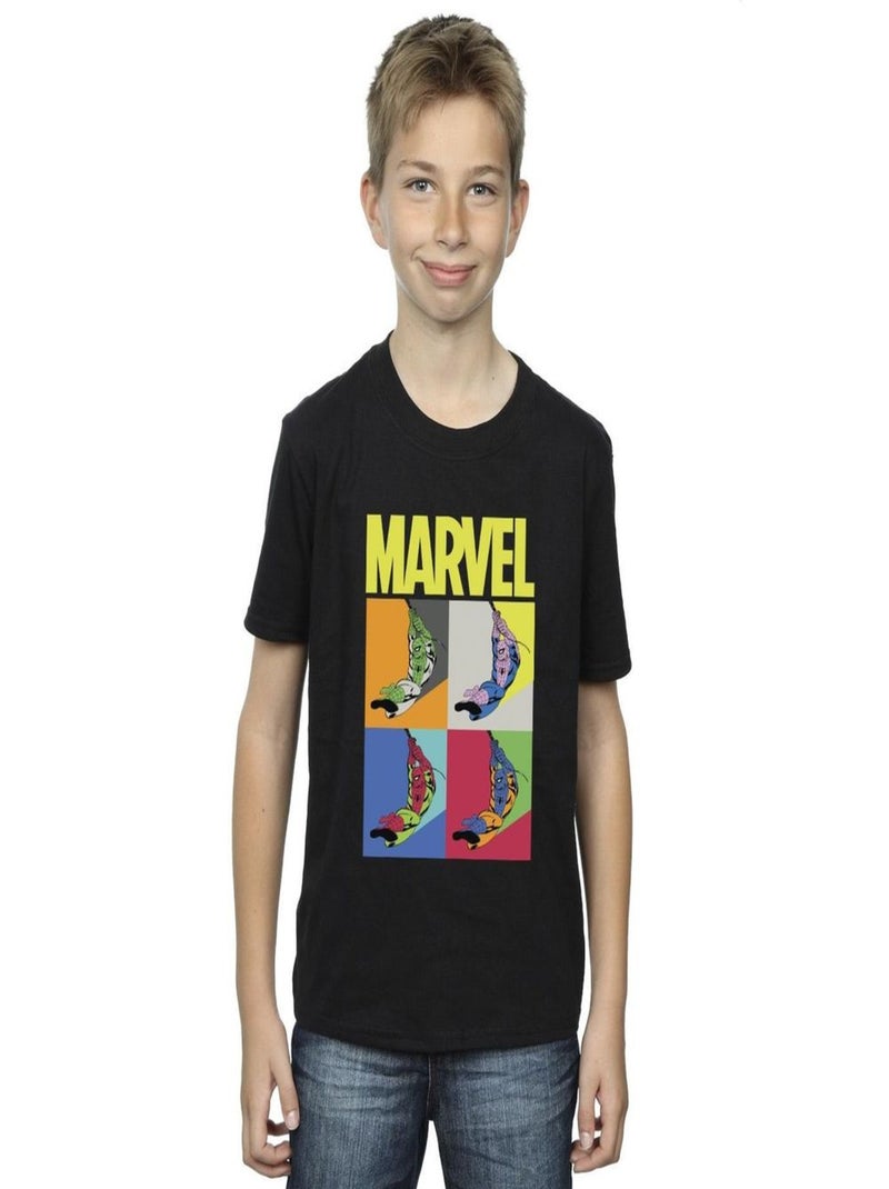 Marvel - T-shirt Noir - Kiabi