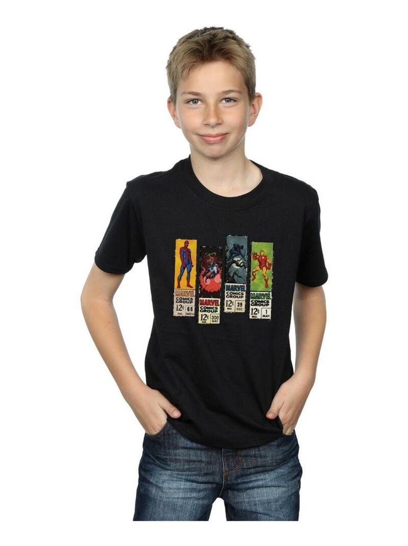 Marvel - T-shirt Noir - Kiabi