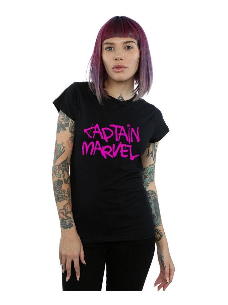 Marvel - T-shirt Noir - Kiabi