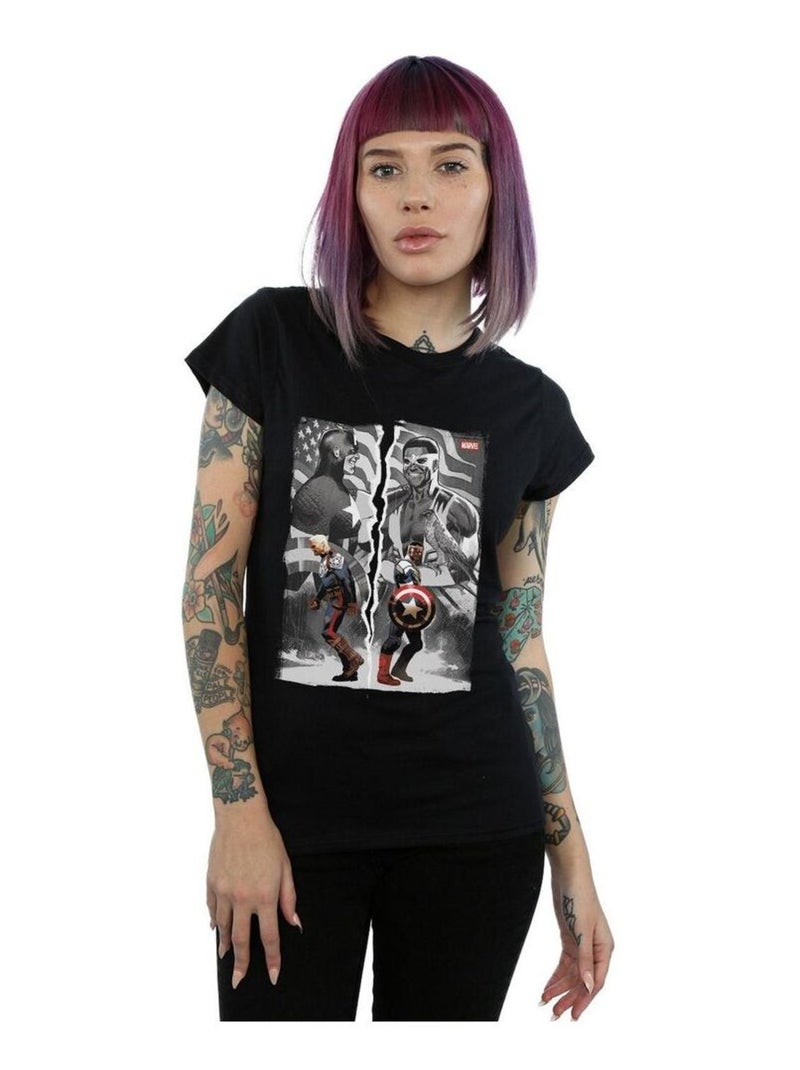 Marvel - T-shirt Noir - Kiabi