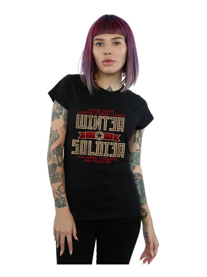 Marvel - T-shirt Noir - Kiabi