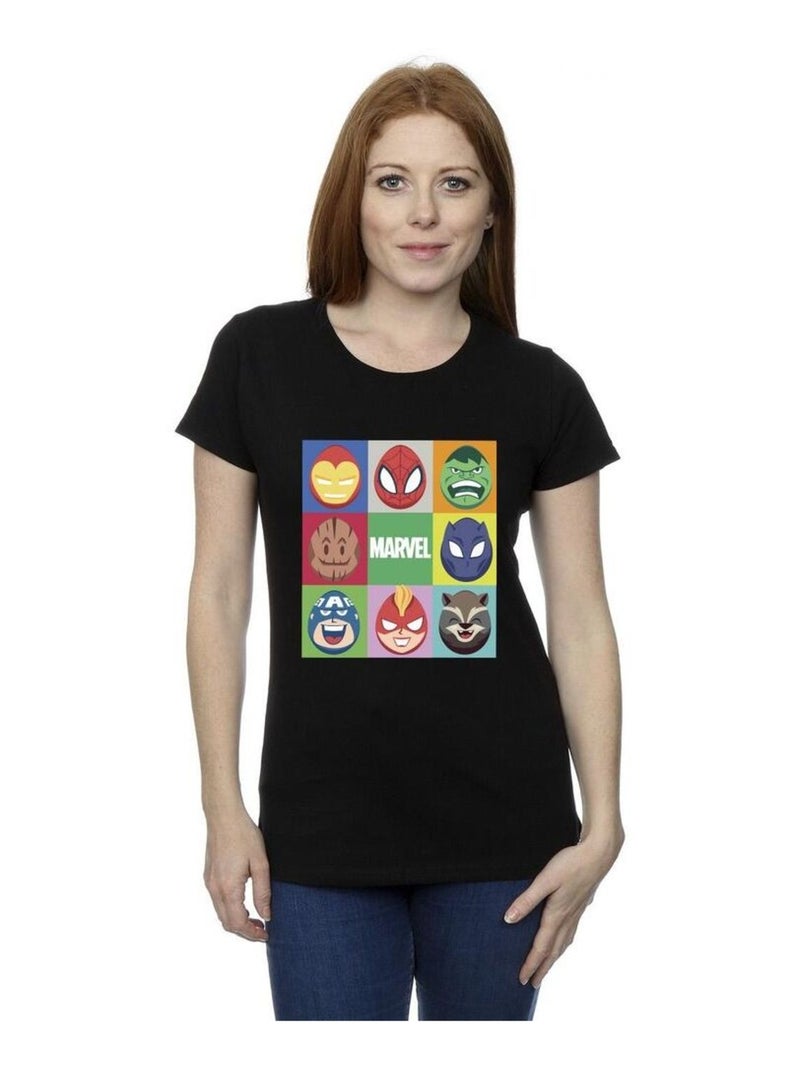 Marvel - T-shirt Noir - Kiabi