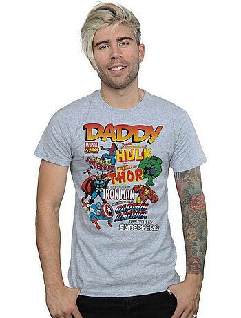 Marvel - T-shirt OUR DAD SUPERHERO