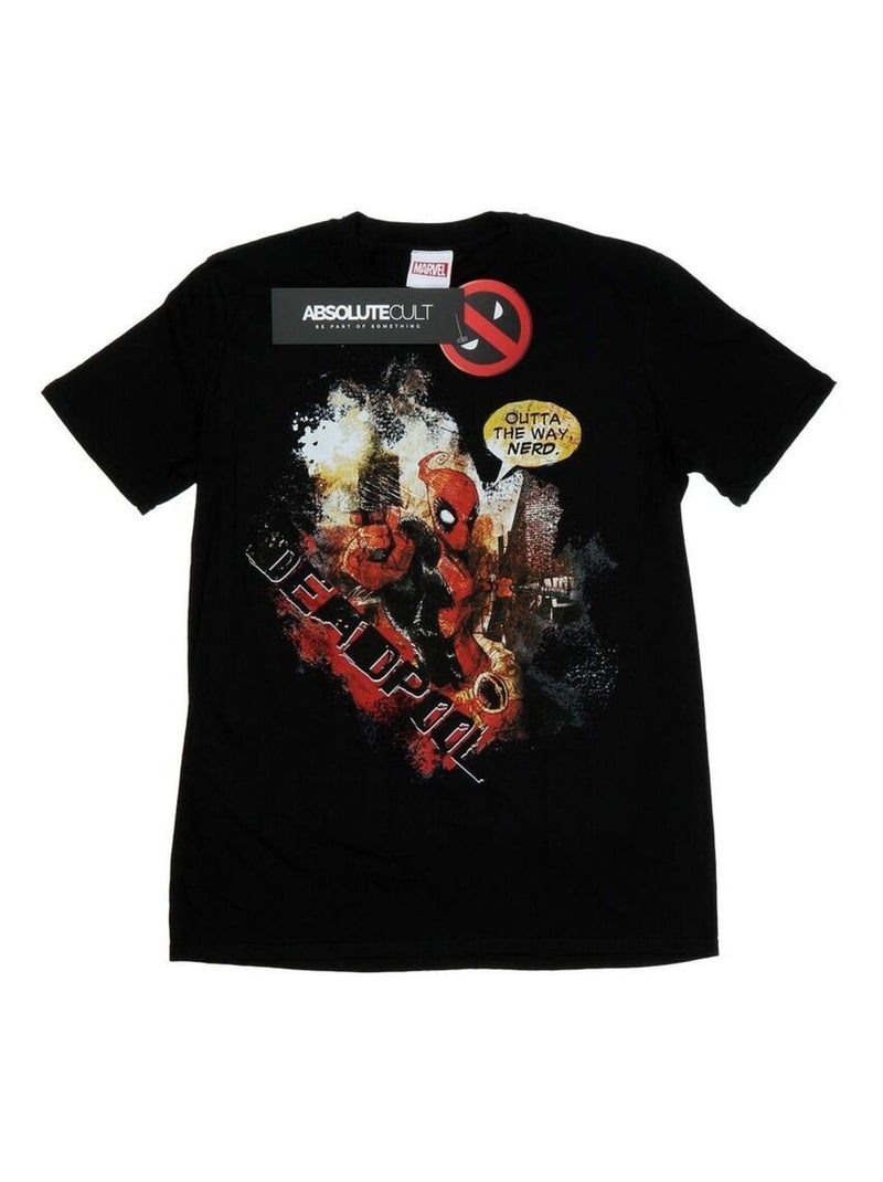 Marvel - T-shirt OUTTA THE WAY Noir - Kiabi