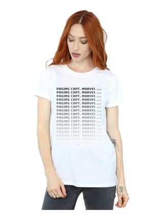 Marvel - T-shirt PAGING CAPTAIN MARVEL