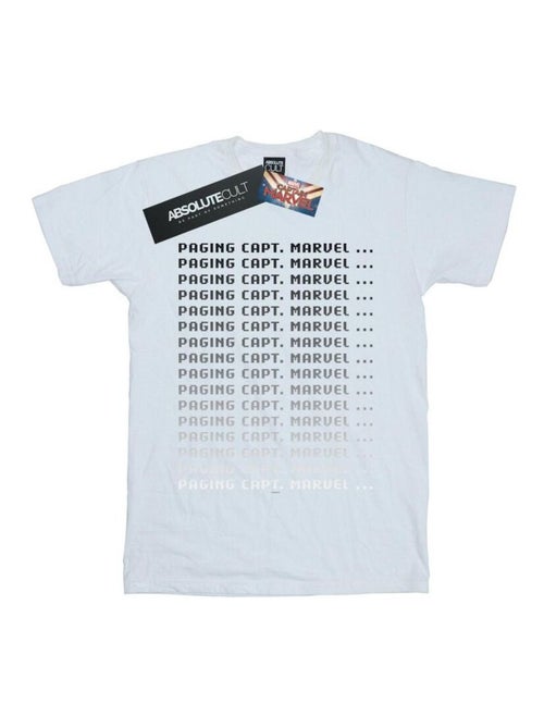 Marvel - T-shirt PAGING CAPTAIN MARVEL - Kiabi
