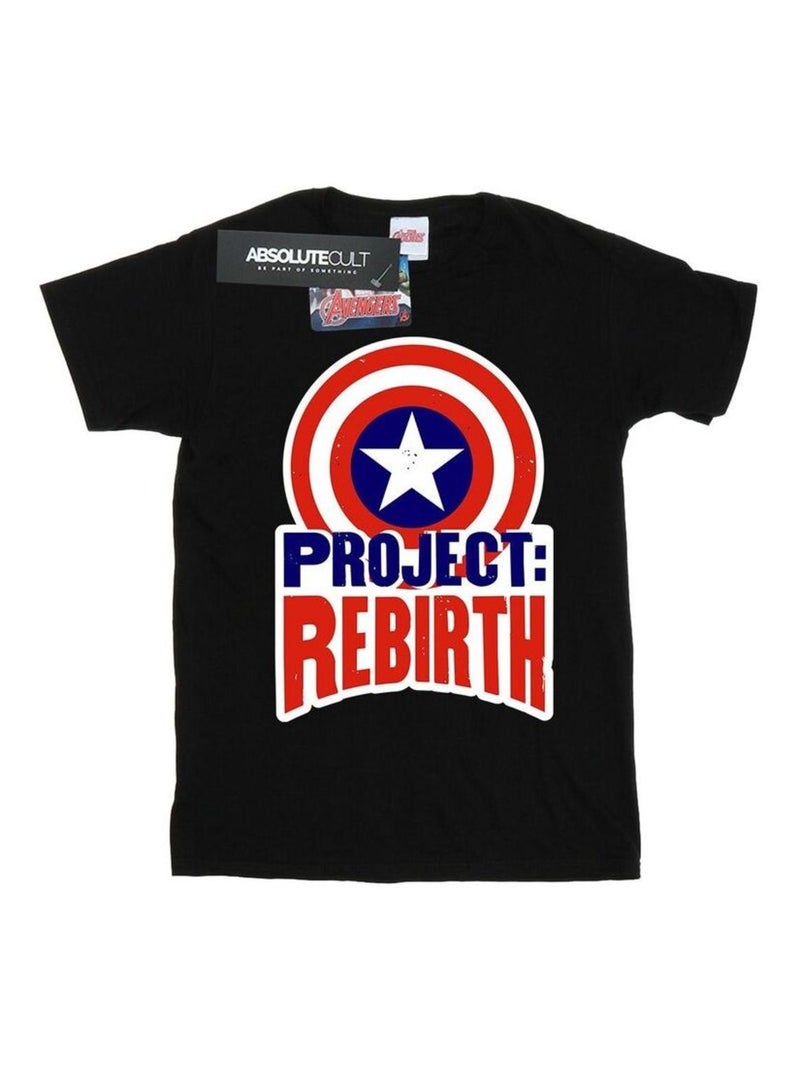 Marvel - T-shirt PROJECT REBIRTH Noir - Kiabi