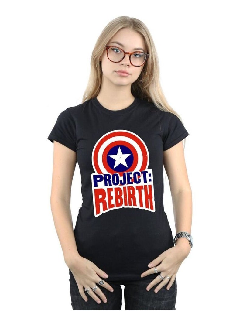 Marvel - T-shirt PROJECT REBIRTH Noir - Kiabi