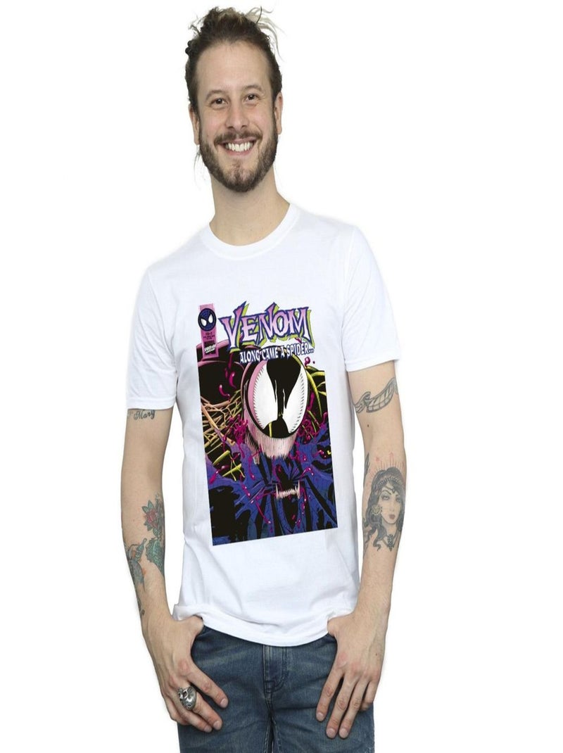 Marvel - T-shirt PURPLE HEAD Blanc - Kiabi