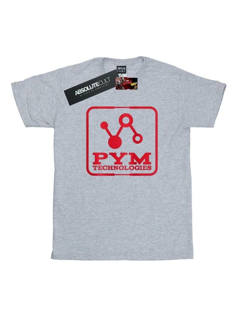 Marvel - T-shirt PYM TECHNOLOGIES Gris chiné - Kiabi