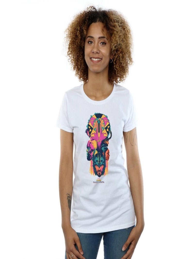 Marvel - T-shirt RAGNAROK Blanc - Kiabi