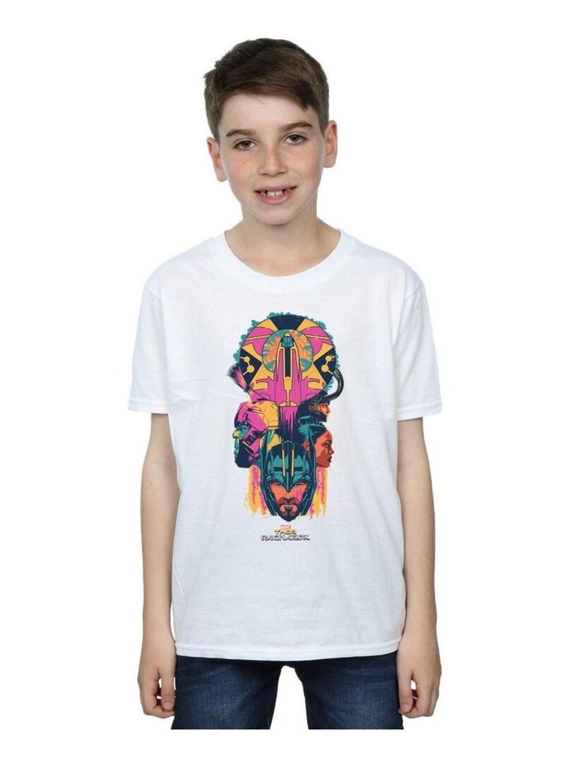 Marvel - T-shirt RAGNAROK Blanc - Kiabi