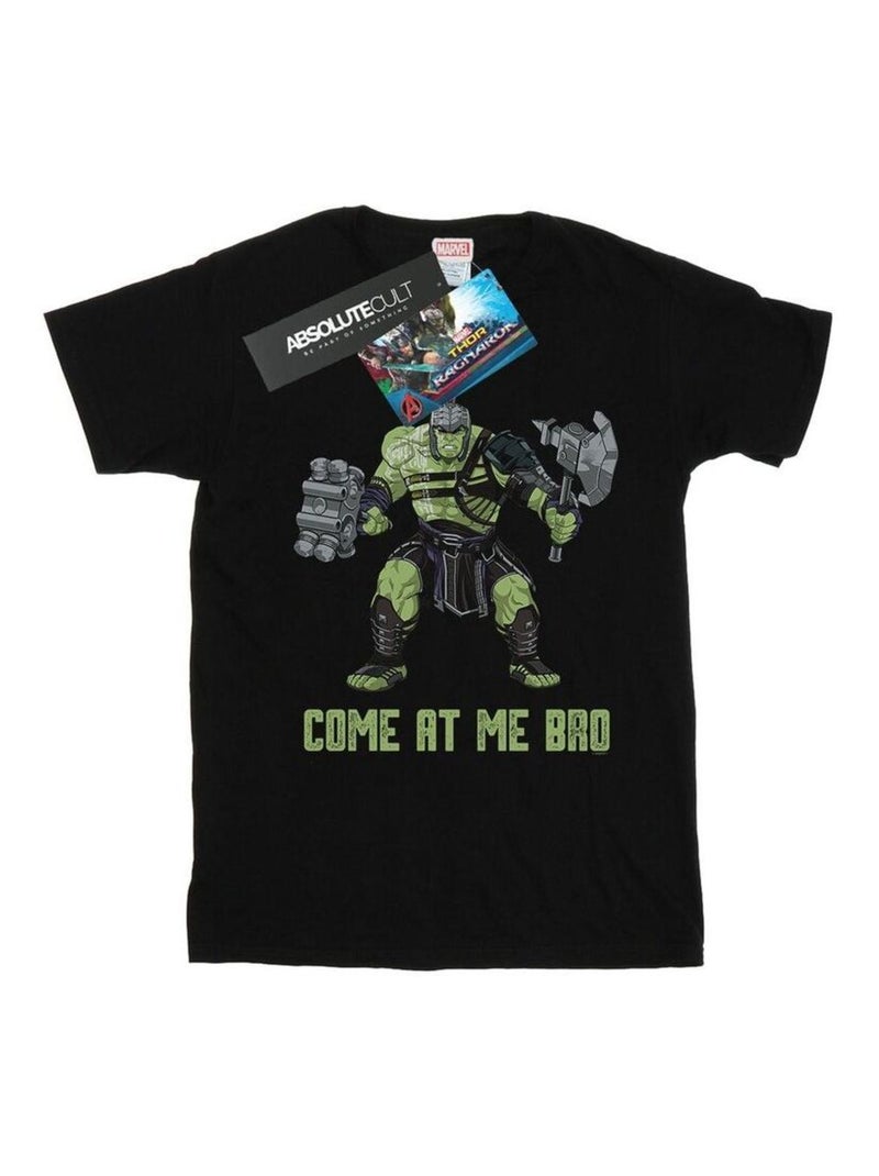 Marvel - T-shirt RAGNAROK COME AT ME BRO Noir - Kiabi