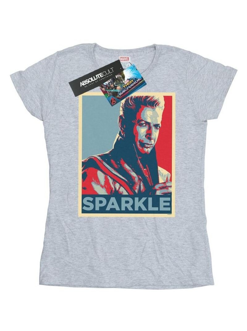 Marvel - T-shirt RAGNAROK Gris chiné - Kiabi