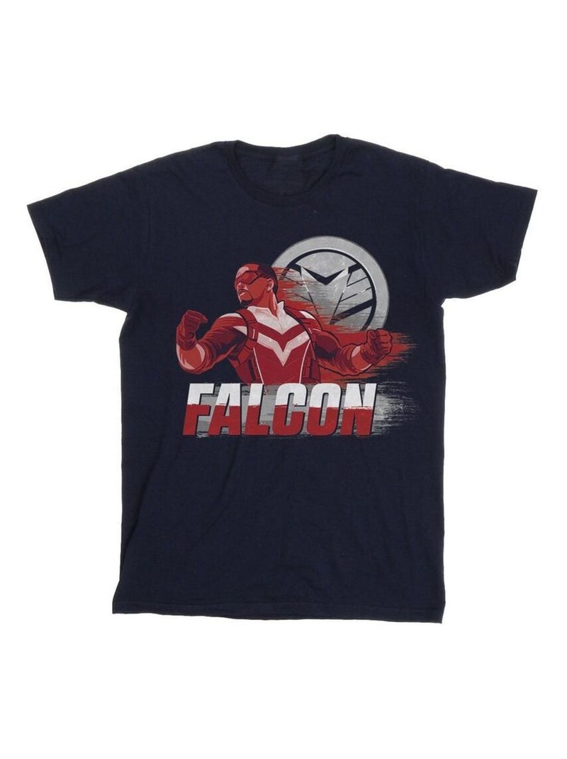 Marvel - T-shirt RED FURY Bleu marine - Kiabi