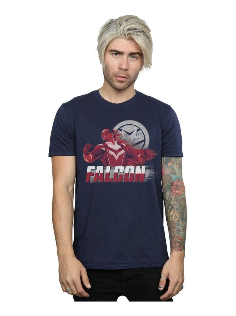 Marvel - T-shirt RED FURY Bleu marine - Kiabi