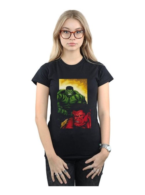Marvel - T-shirt RED VS GREEN - Kiabi