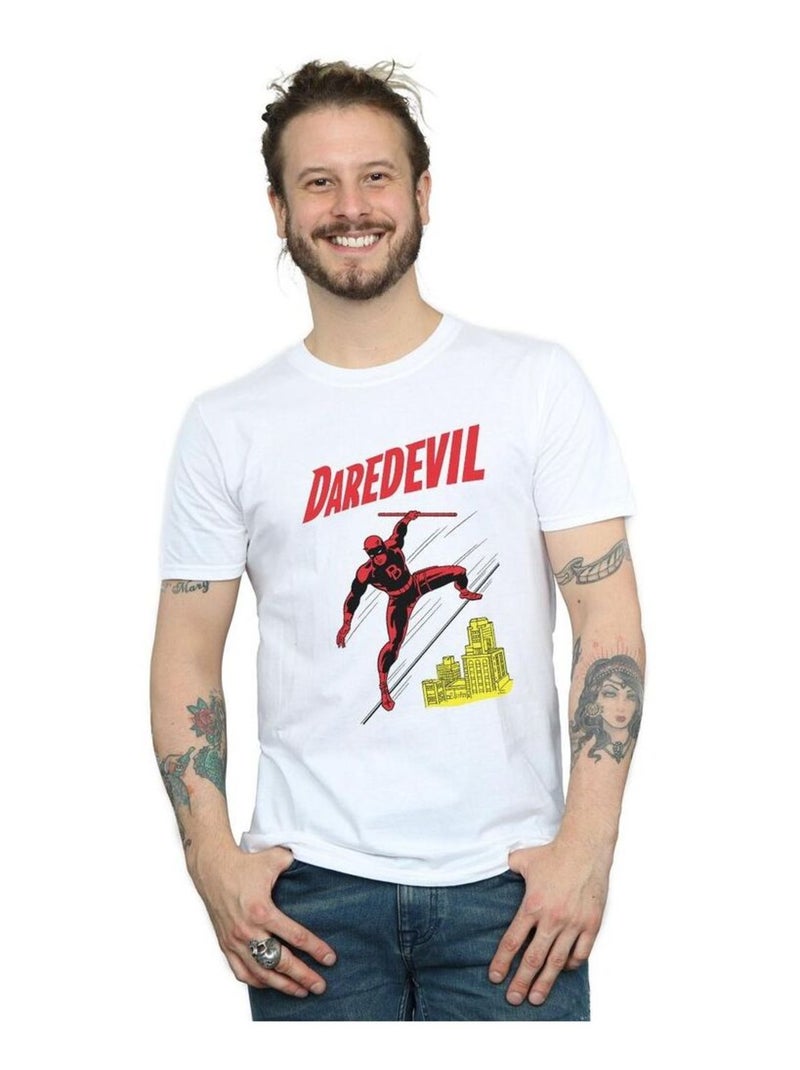 Marvel - T-shirt ROOFTOP Blanc - Kiabi
