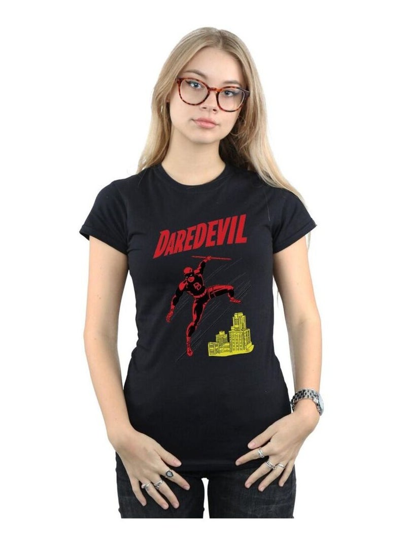 Marvel - T-shirt ROOFTOP Noir - Kiabi