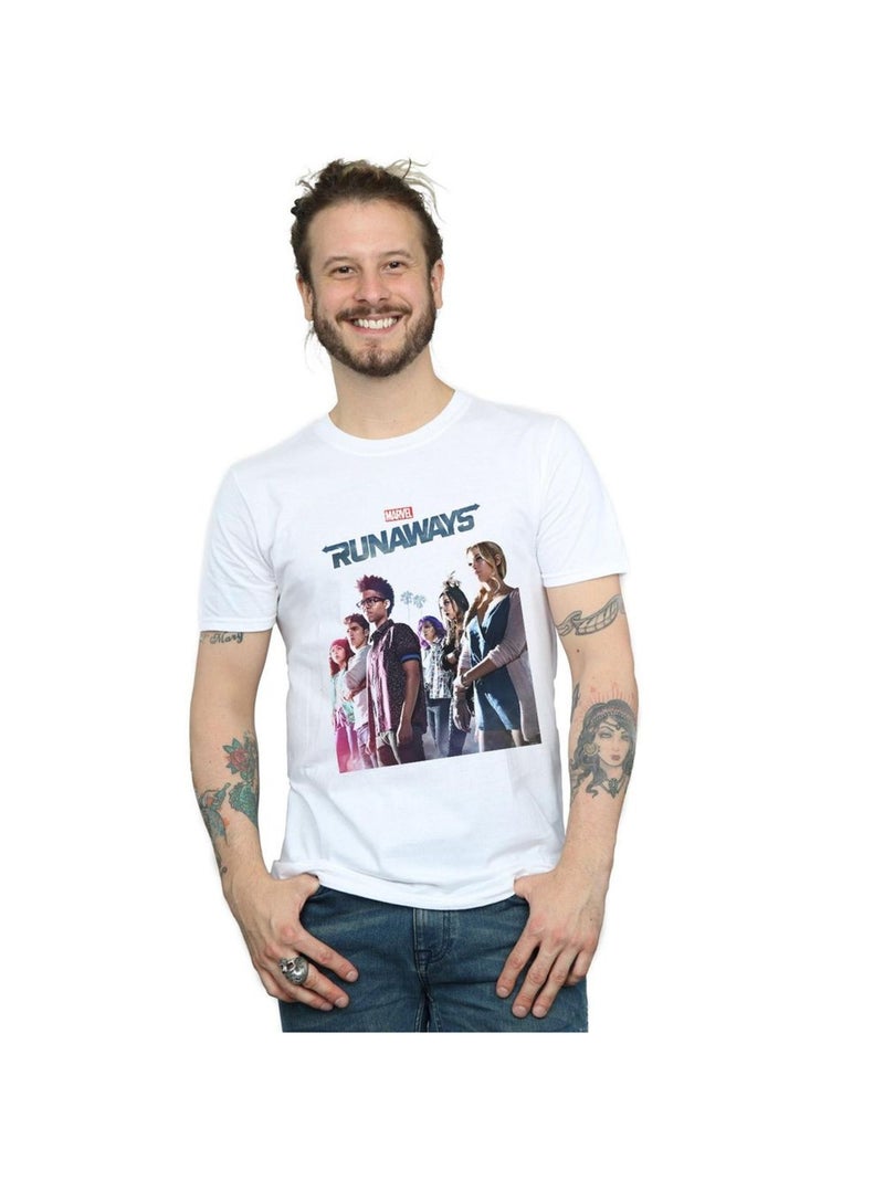 Marvel - T-shirt RUNAWAYS Blanc - Kiabi