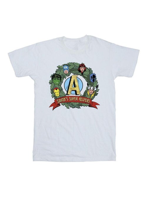 Marvel - T-shirt SANTA'S SUPER HELPERS - Kiabi