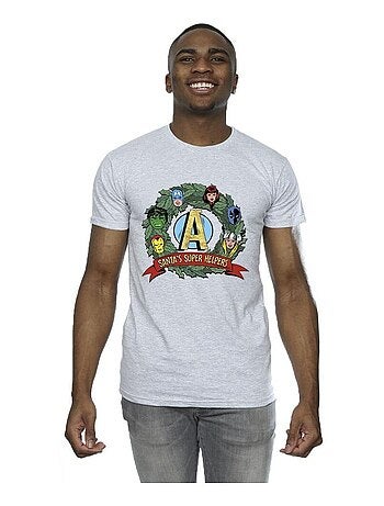 Marvel - T-shirt SANTA'S SUPER HELPERS
