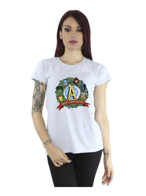 Marvel - T-shirt SANTA'S SUPER HELPERS - Kiabi