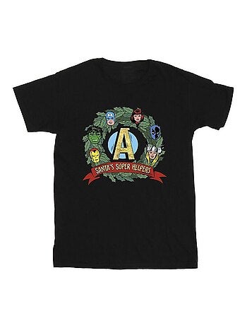 Marvel - T-shirt SANTA'S SUPER HELPERS