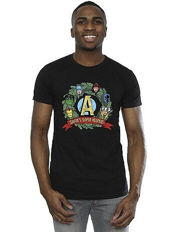 Marvel - T-shirt SANTA'S SUPER HELPERS