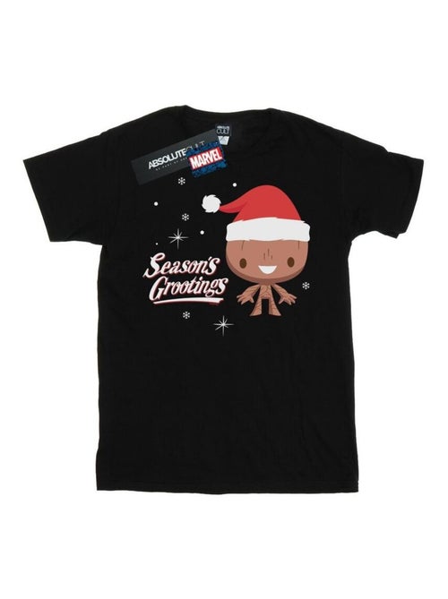 Marvel - T-shirt SEASON'S GROOTINGS - Kiabi Marvel - T-shirt SEASON'S GROOTINGS - Kiabi