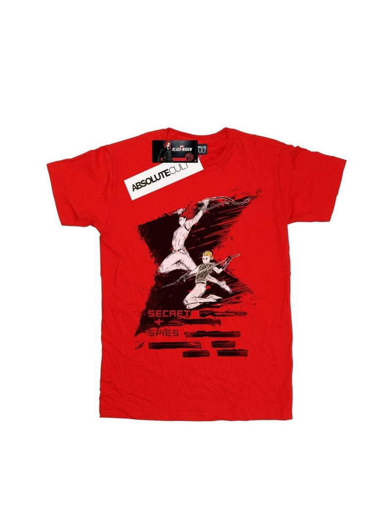 Marvel - T-shirt SECRETS SPIES Rouge - Kiabi