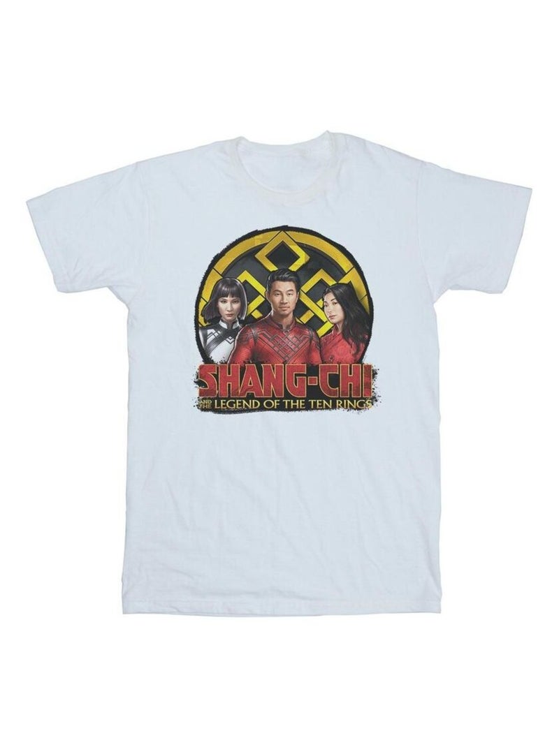 Marvel - T-shirt SHANG-CHI AND THE LEGEND OF THE TEN RINGS Blanc - Kiabi