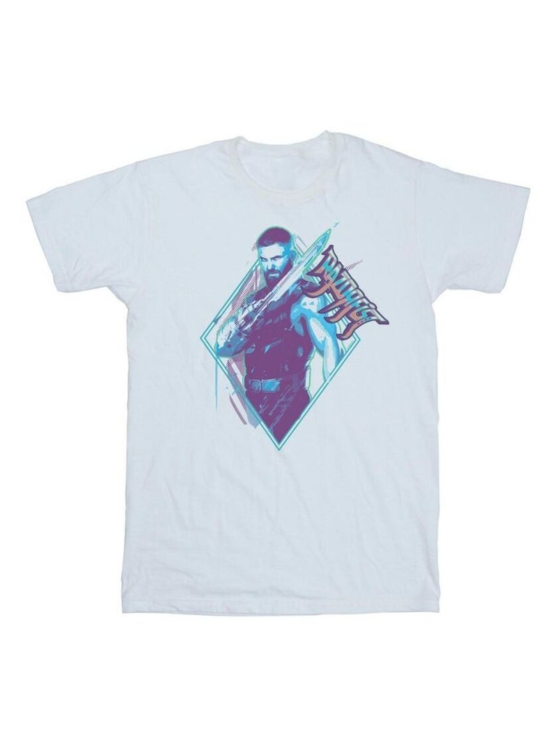 Marvel - T-shirt SHANG-CHI AND THE LEGEND OF THE TEN RINGS Blanc - Kiabi