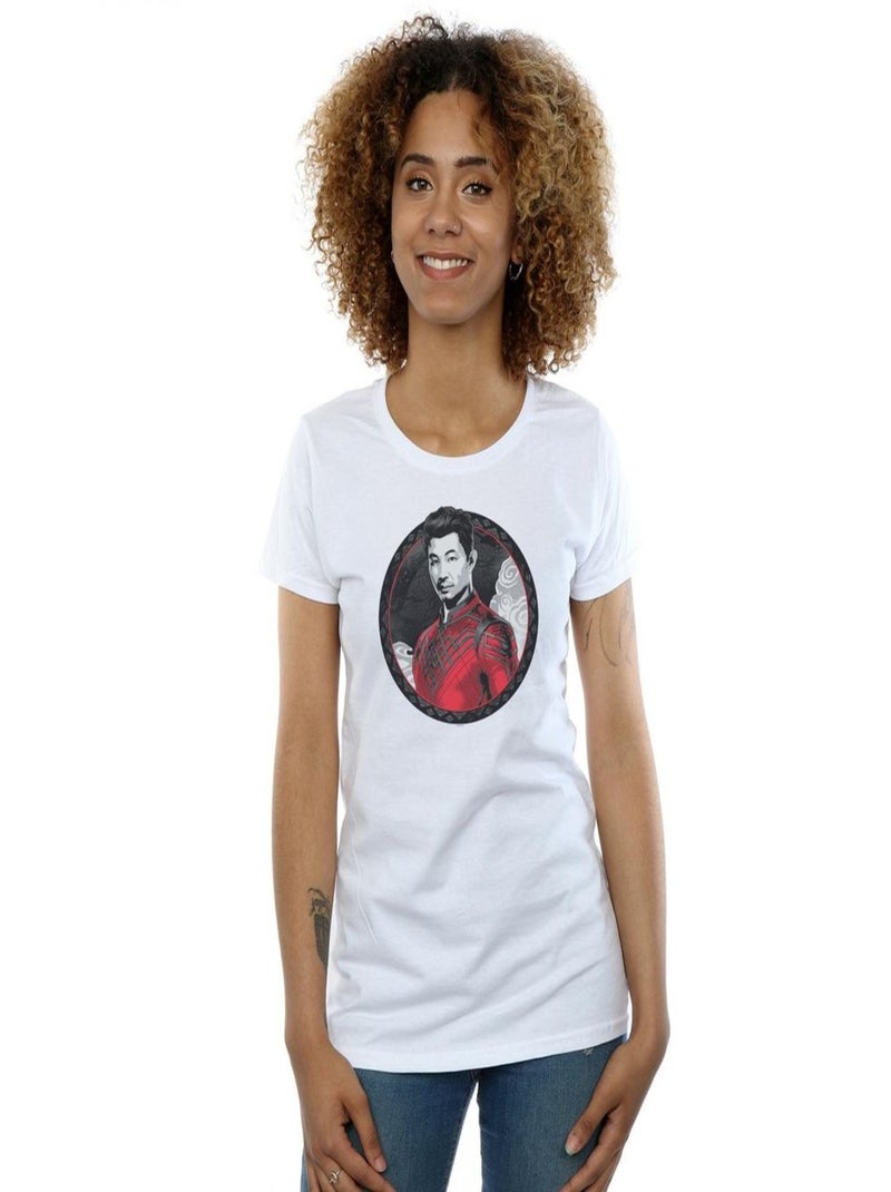 Marvel - T-shirt SHANG-CHI AND THE LEGEND OF THE TEN RINGS Blanc - Kiabi
