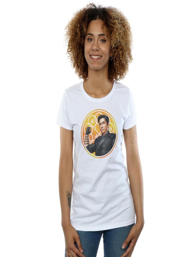 Marvel - T-shirt SHANG-CHI AND THE LEGEND OF THE TEN RINGS Blanc - Kiabi