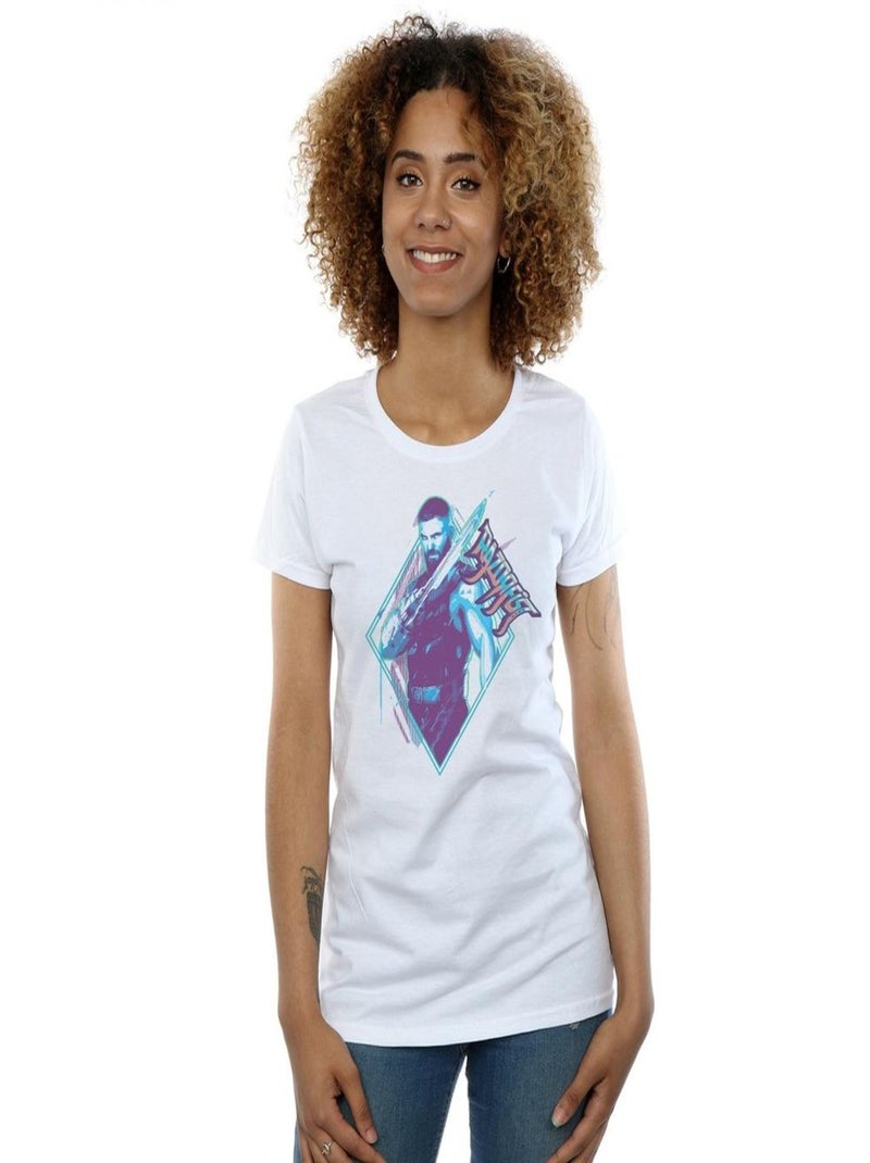 Marvel - T-shirt SHANG-CHI AND THE LEGEND OF THE TEN RINGS Blanc - Kiabi