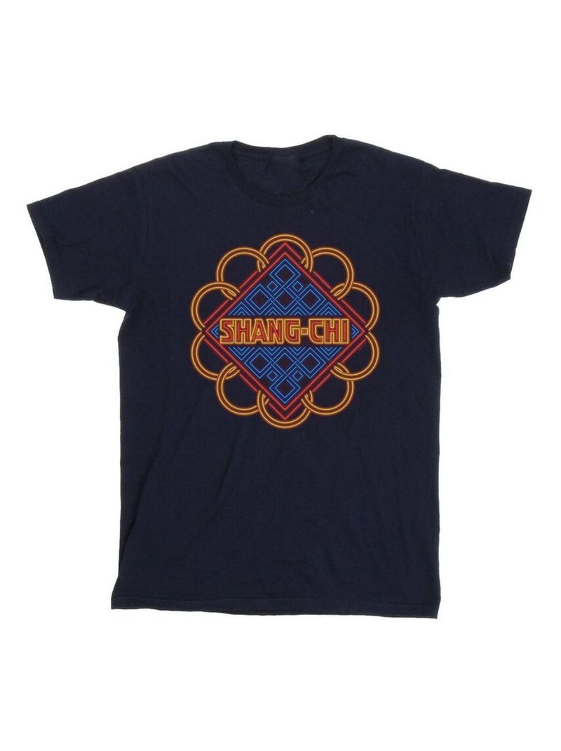 Marvel - T-shirt SHANG-CHI AND THE LEGEND OF THE TEN RINGS Bleu marine - Kiabi