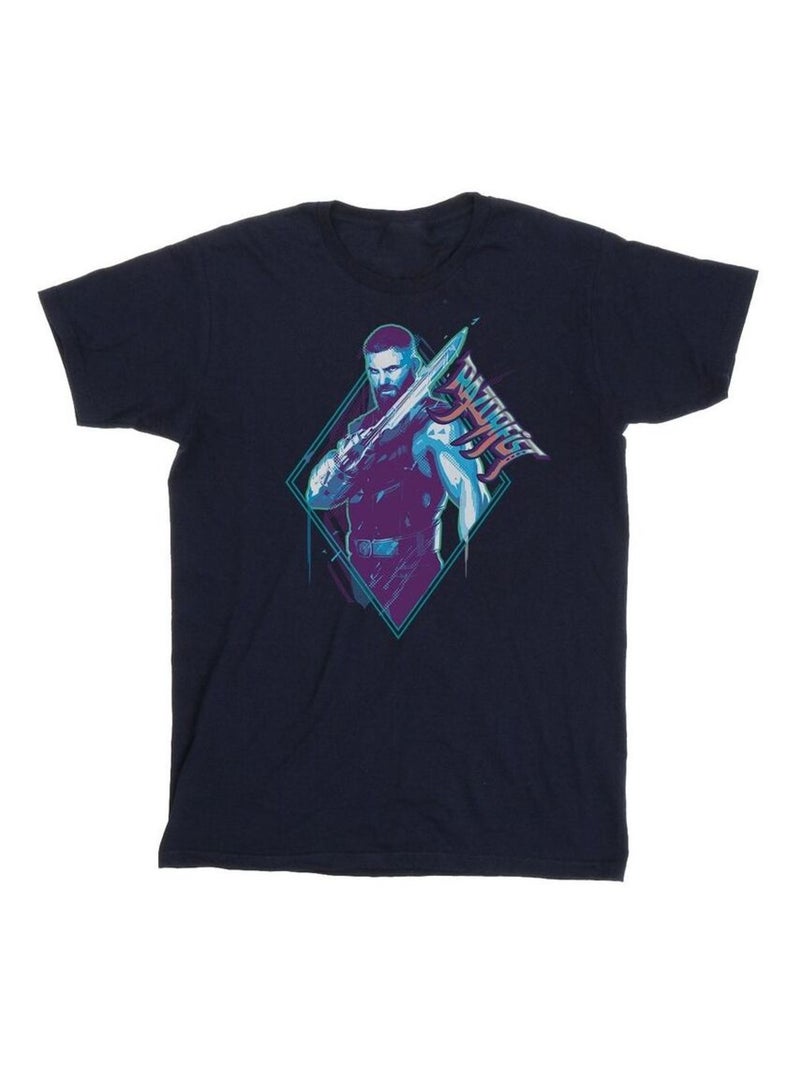 Marvel - T-shirt SHANG-CHI AND THE LEGEND OF THE TEN RINGS Bleu marine - Kiabi