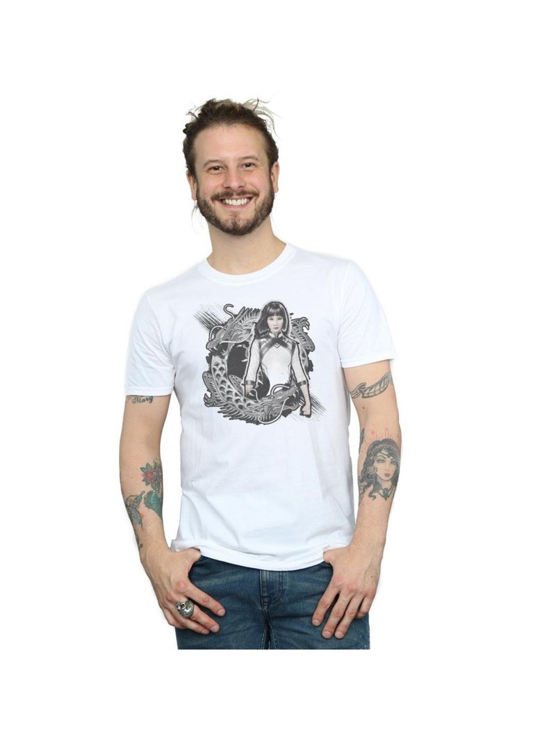Marvel - T-shirt SHANG-CHI AND THE LEGEND OF THE TEN RINGS XIALING DRAGON Blanc - Kiabi
