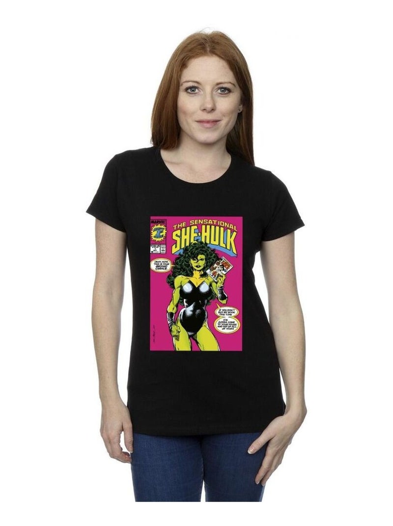 Marvel - T-shirt SHE-HULK: ATTORNEY AT LAW SECOND CHANCE Noir - Kiabi